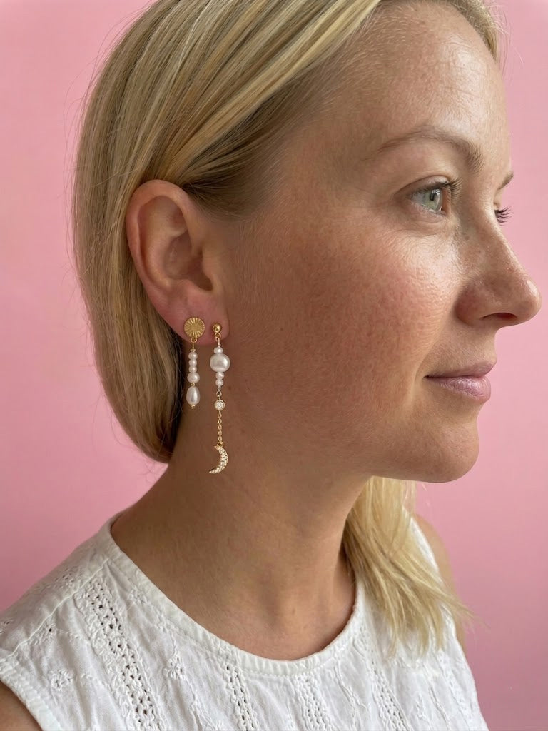LELA ØRESTIK FORGYLDT