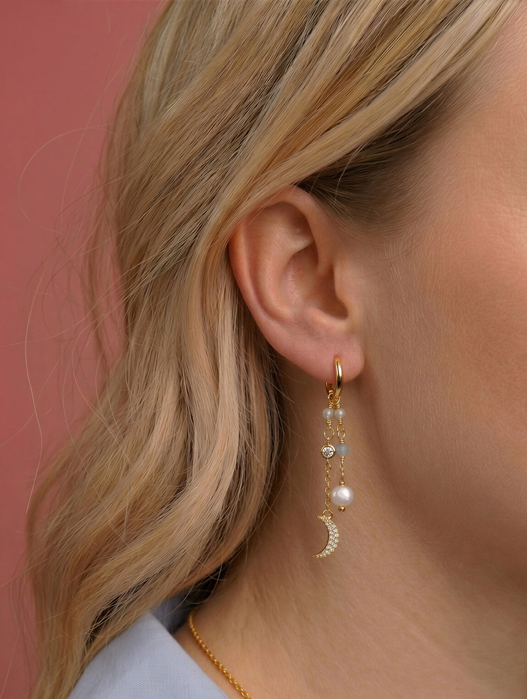 NOVAE HOOP ØRERING FORGYLDT